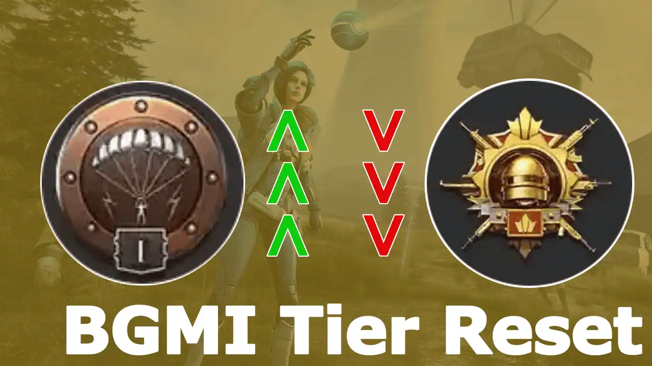 BGMI Tier Reset (BGMI Tier Drop)