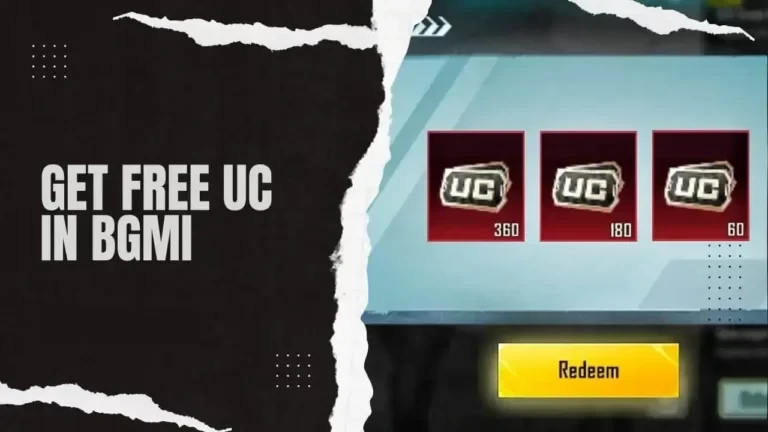 How To Get Free UC In BGMI?
