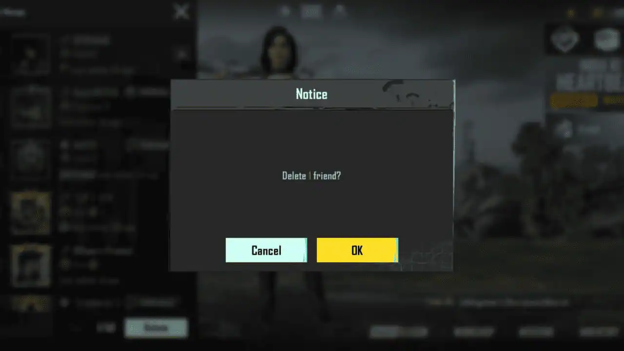 How to Unfriend in BGMI?